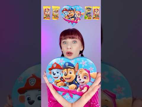 ASMR Paw Patrol Candy Box Jelly Gummy Candy  #mukbang #candyopening#asmr