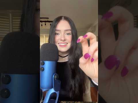 ASMR repeating my intro 🖤 #asmr #repeating #triggerwords #asmrintro