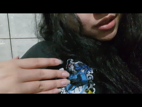 asmr caseiro- banho de gato em você 😸/ spit painting #asmr