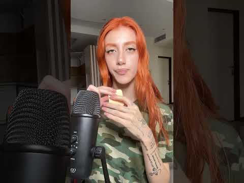 There is something on your face ❌ #shortasmr #asmr #asmrtriggers