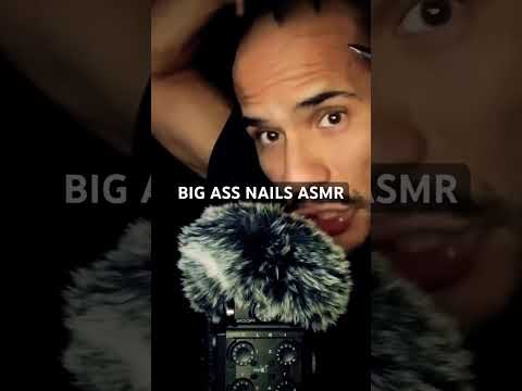 BIG ASS NAILS ASMR #asmr #asmrsounds #nailart #nails #meme #fy #fyp #fypage #fypシ゚viral