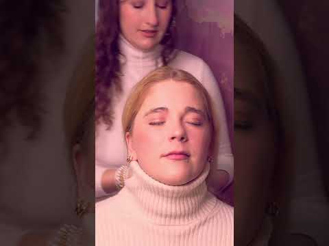 asmr massage on a real person