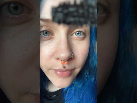 ASMR doing your lashes 👁️👄👁️ (full on ✅⏰) #shorts  #asmrmakeup #asmr #personalattentionasmr