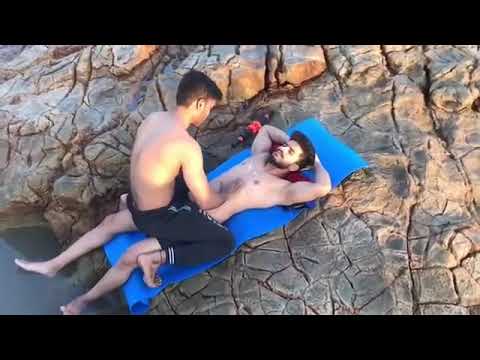 ASMR BODY MASSAGE at ROCKS By Fareed to Firoz |ASMR FIROZ |