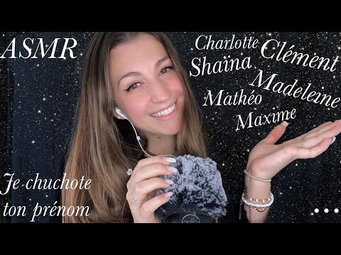 ASMR - Je chuchote ton prénom💤 + intenses hand movements💫🌸