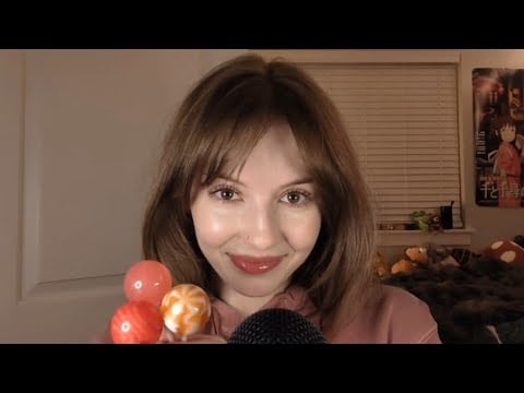 ASMR | Lollipop Mouth Sounds & Rambling 🩷🍭🩷