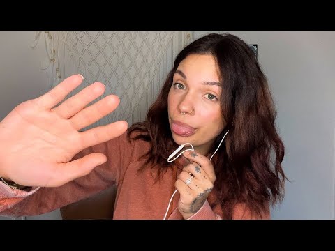 ASMR- Lofi Mouth Sounds and Hand Movements