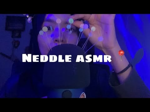 NEEDLE ASMR MEMBUAT TELINGA KAMU TERASA GELI & RELAX📍