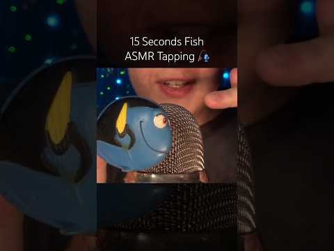15 Seconds Fish ASMR Tapping! 🩵 #asmr