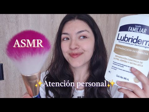 ASMR Atención Personal + Brushing para DORMIR PROFUNDAMENTE✨
