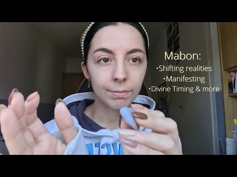 ASMR Reiki  for Mabon ｜Sabbat Energy, Soft spoken, Crystal healing, flutering Handmovements