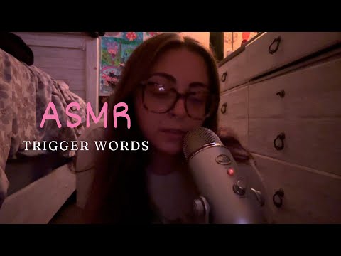 ASMR trigger words *relaxing*binaural**high intensity*
