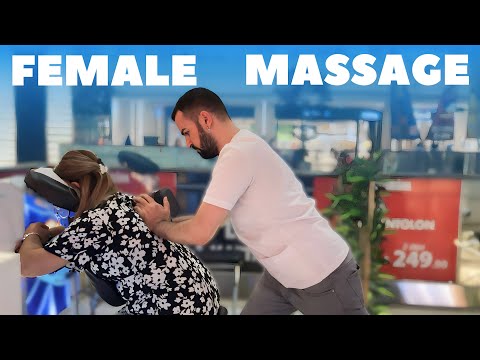 ASMR MASSAGE FEMALE - NECK,SHOULDER,ARM (BY TAHİR)