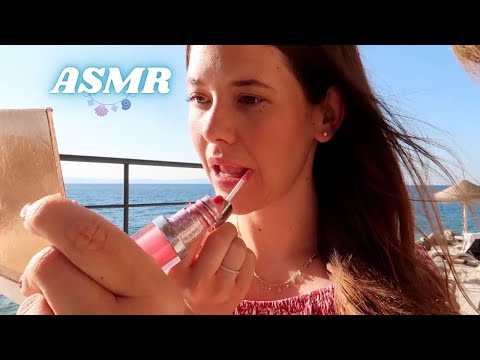 Nur ich, mein Make-up & das Meer 🐚🌊💙 Beruhigendes ASMR Schminkvideo (deutsch/german)