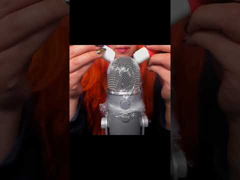 ASMR Glue Sticks on the Mic #asmr #tingles #shorts