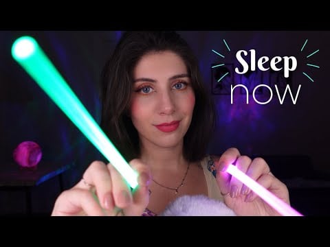 ASMR • For those who need to Sleep NOW (light sabers, soft triggers)