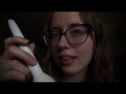 ASMR | Mic Brushing and Tongue Clicking | Whisper Ramble