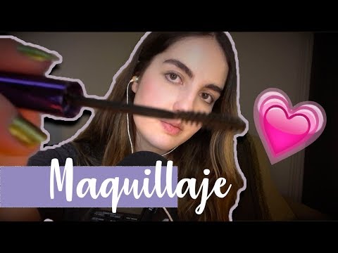 ASMR - Te maquillo para un FESTIVAL! (Mouth sounds)