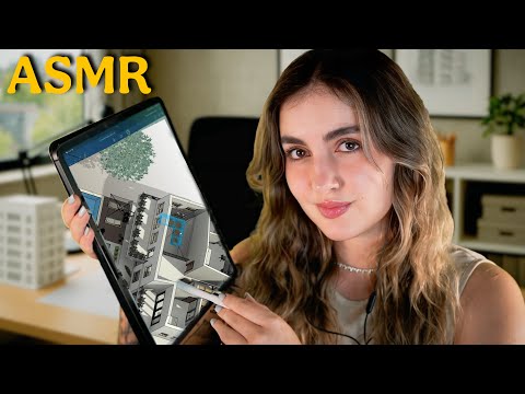 ASMR español - ARQUITECTA diseña la CASA de tus sueños - Ale ASMR :)