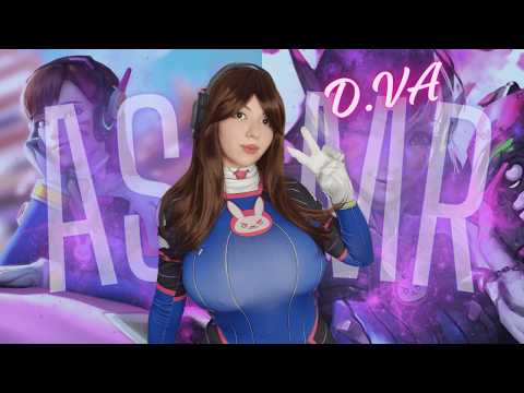 ASMR D.Va CUIDANDO DE VOCÊ 💕🚀 Relaxamento e Cuidado