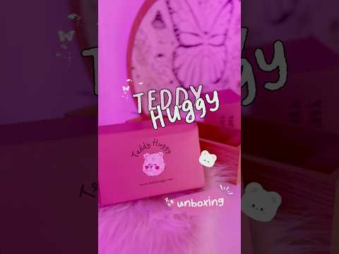 Estoy enamorada de mi osito nuevo. 💕🧸 #teddyhuggy ​⁠@TeddyHuggy_official