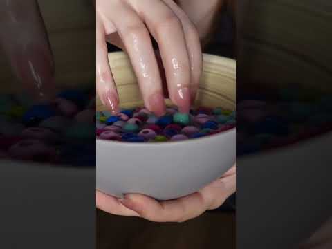 ASMR water & beads sounds #asmr