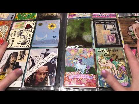 ASMR Artist Trading Card Haul #2 (Whispered)