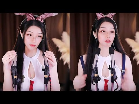 ASMR relax shop I  夏乔恩 口腔音 吸管 轻语 搓麦 口水画
