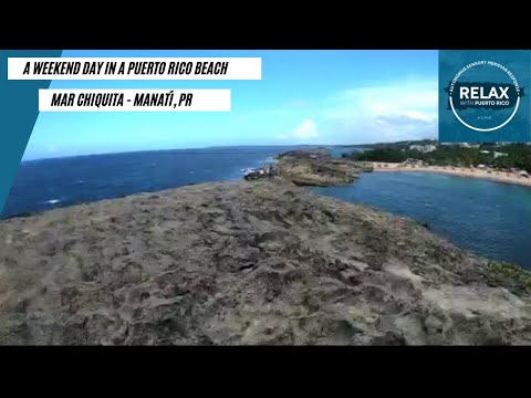 Beach Day in Puerto Rico | Mar Chiquita, Manatí | Relaxing Ocean View
