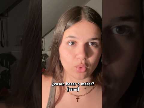 Juego casar, besar o matar (ASMR) 💍 💋 🔪