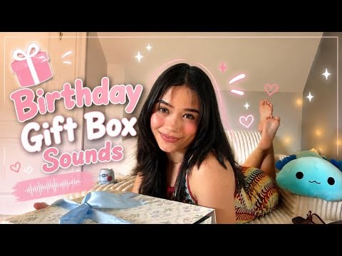 🎁Birthday Gift Box Sounds | Basic but Effective ASMR