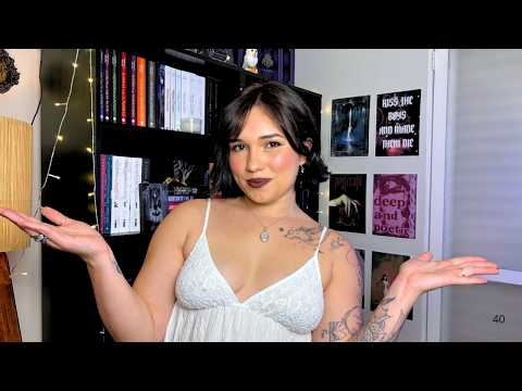 ★ASMR★ TOUR PELA ESTANTE DE LIVROS #19