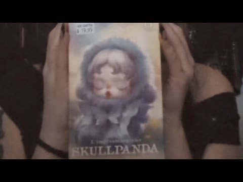 ASMR SkullPanda Blind Box Opening🖤Tapping,Scratching,Whispering