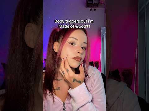Body triggers… but it’s wood?🤯 #asmr #bodytriggers #asmrtriggers #asmrshorts #asmrvideo #karma