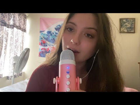 ASMR | ECHOED STUTTERING, MOUTH SOUNDS, POSITIVE AFFIRMATIONS