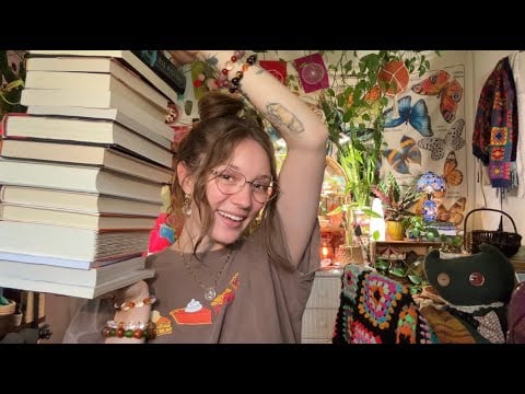 🌻📚ASMR my *hopefully* demand avoidant friendly TBR📚🌻NO MIDROLL ADS