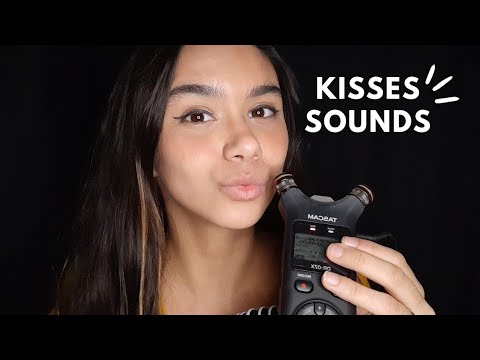 ASMR: BEIJINHOS, CAFUNÉ E TOQUES NA TELA PARA VOCÊ RELAXAR | Kisses Sounds and Screen Touching