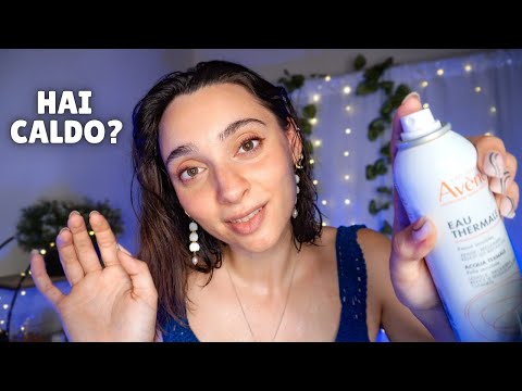 ASMR PER CHI HA CALDO E NON RIESCE A DORMIRE ❄️🔥