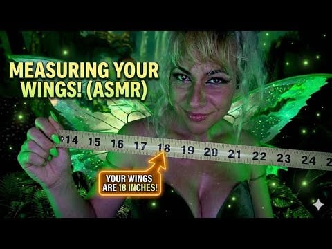 ✨ ASMR Let Me Measure Your Wings 🧚‍♀️ Fairy Glow Up & Bloom Prep