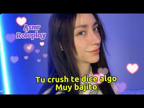 Tu crush se te declara muy bajito ASMRroleplay🥰
