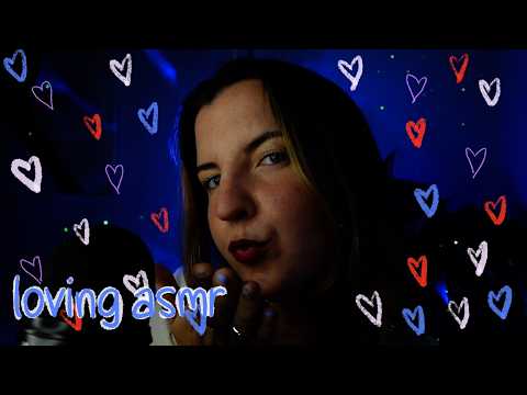 kisses and positive affirmations asmr (rain, lens covering, personal attention)