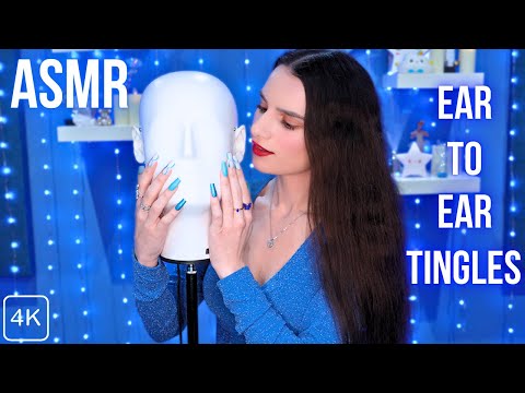 ASMR Deep Inner Ear Triggers 👂 with the Binaural Head Mic for Sleep 💤 Massage Scratching Tapping etc