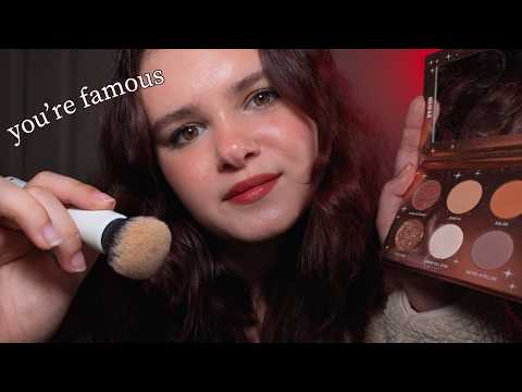 ASMR Makeup Artist Roleplay | You're Famous!