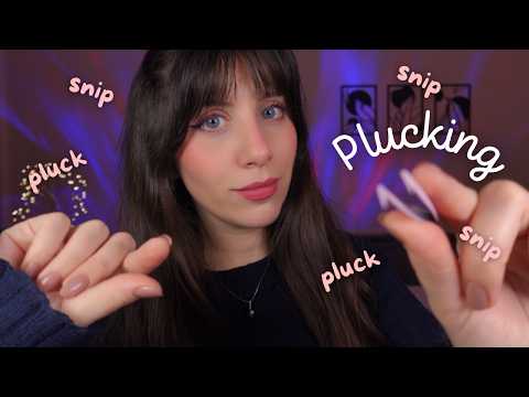 ASMR • Plucking, Pulling & Removing your Negative Energy