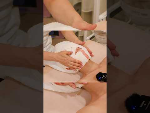 ASMR Face Massage. Sophisticated Japanese esthetics. #asmr #relaxation#skincare #facemassage