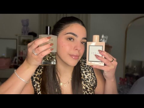 ASMR Perfume collection pt 2 (Glass tapping, whispers)🌷