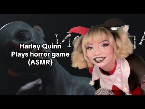 ASMR Harley Quinn Plays Horror Game (Madison)