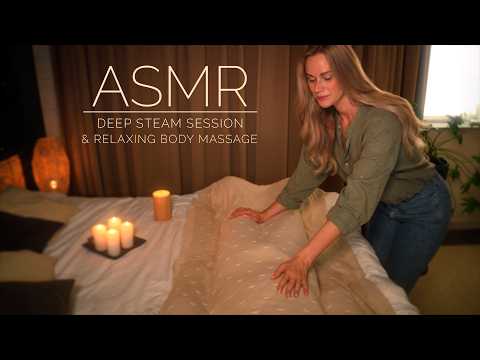 ASMR | Deep Sleep Massage 🌙 Wooden Tools, Gentle Touch & Stress Relief