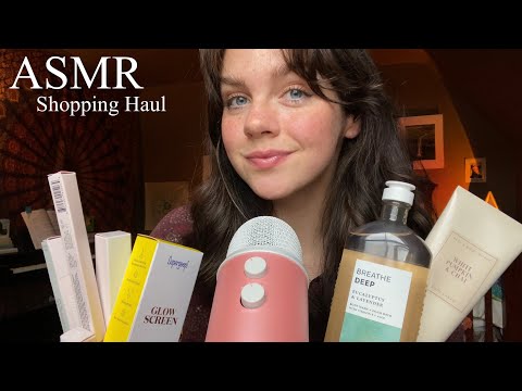 ASMR Black Friday Shopping Haul (Glossier, Bath & Body Works, etc…)