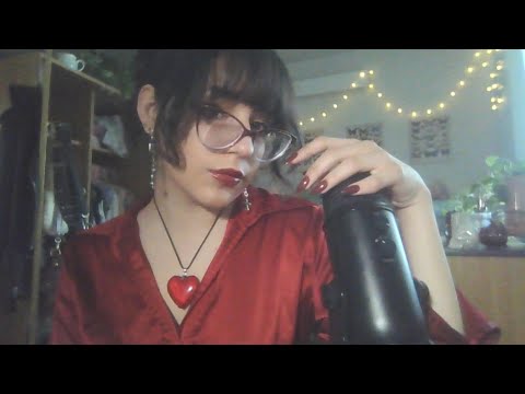 ASMR ｡‧˚ʚ❤️ɞ˚‧｡ hand sounds & life ramble